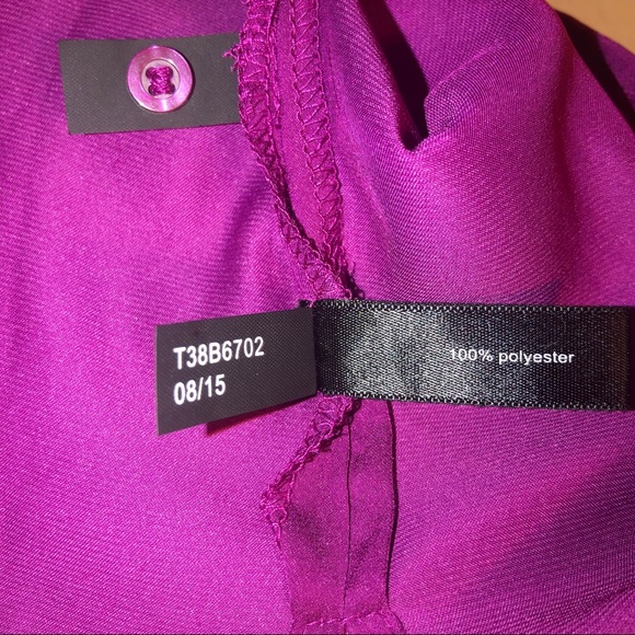 The Limited | Plum Blouse with Decorative Chain - Picture 6 of 6